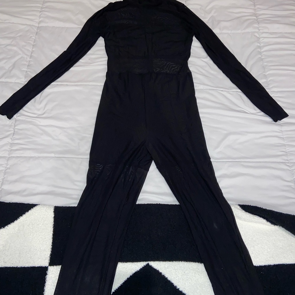 See through jumpsuit